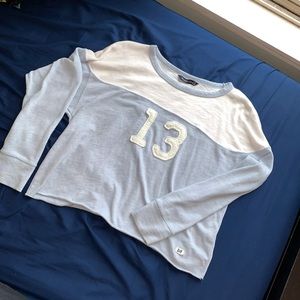 Loose cropped long sleeve